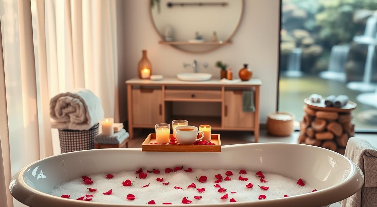 Como Montar um Spa Caseiro para Relaxar no Fim de Semana